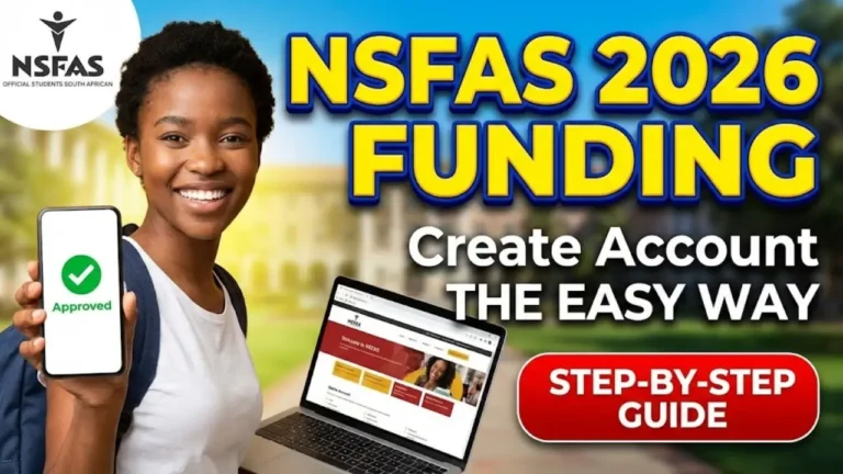 How to Create a MyNSFAS Account With Easy Method