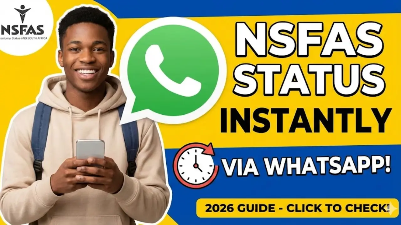 How to Check Your NSFAS Status via WhatsApp Step by Step Update 2026 