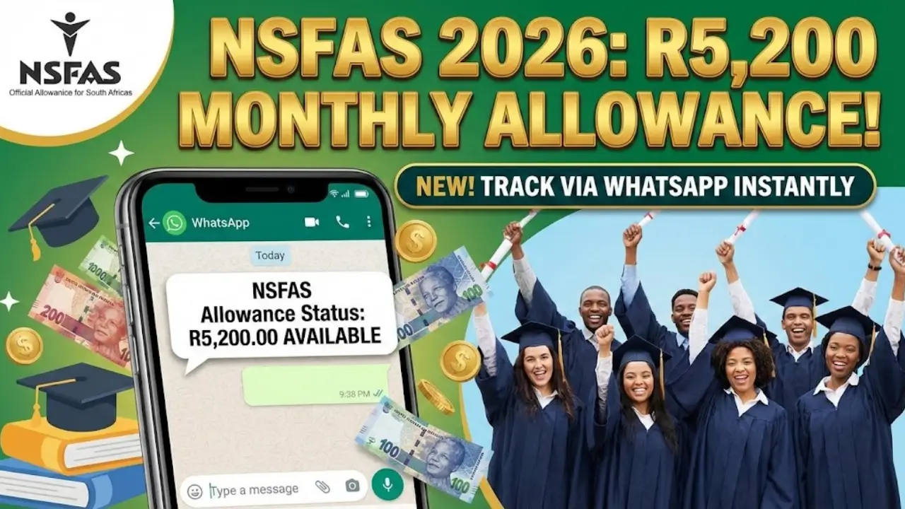 How to Received NSFAS 2026 Allowance Payment R5,200
