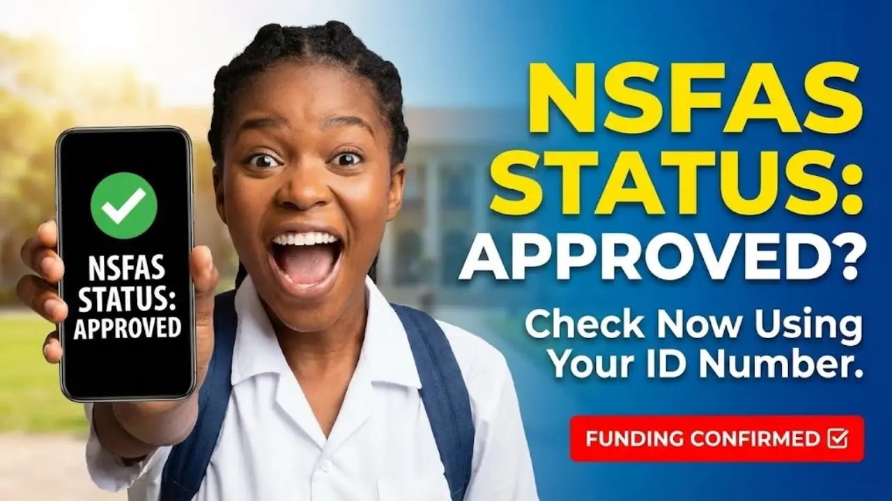 NSFAS Status Check Using ID Number Via the myNSFAS Student Portal