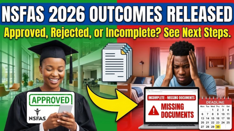 NSFAS Completes 2026 Student Funding Details