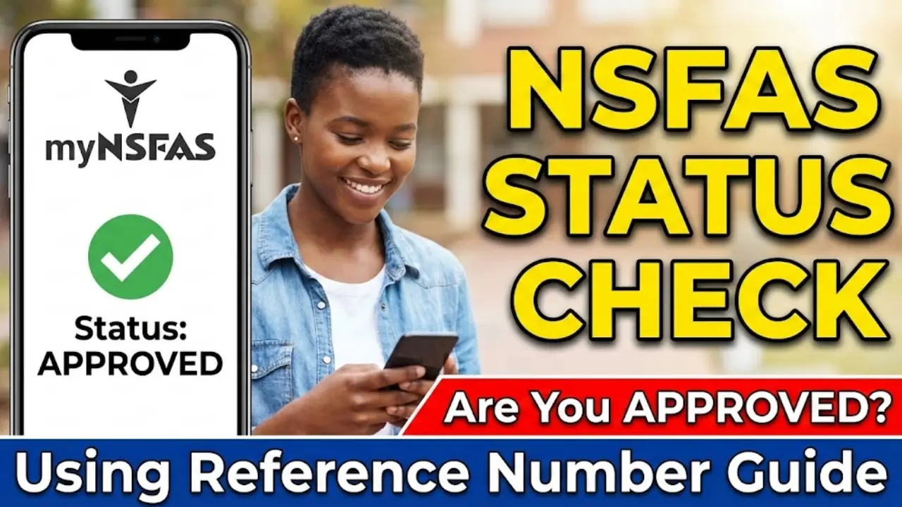 NSFAS Status Check Using Reference Number Login Step by Step