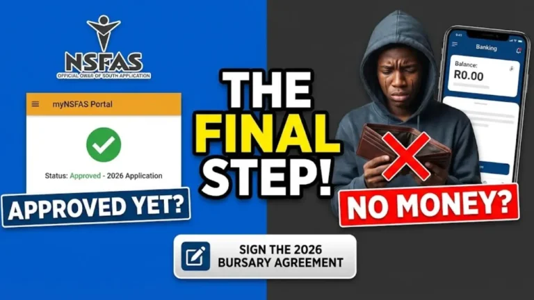 NSFAS Bursary Agreement 2026 Step-by-Step Guide to Downloading, Activating, and Signing Your Funding in PDF form