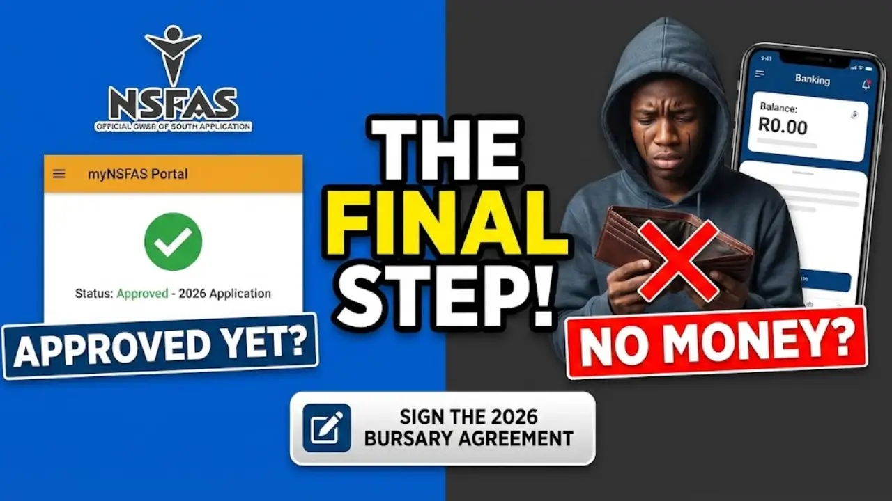 NSFAS Bursary Agreement 2026 Step-by-Step Guide to Downloading, Activating, and Signing Your Funding in PDF form