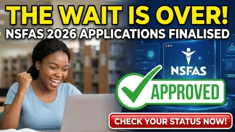 NSFAS 2026 Applications Finalised Students Learn More about Funding and Next Steps