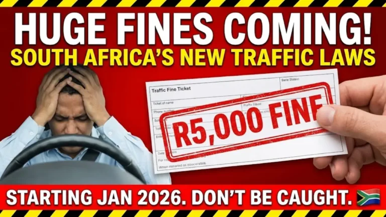 South Africa Major Traffic Law Changes In January 2026 Traffic Rules Guide Step by Step