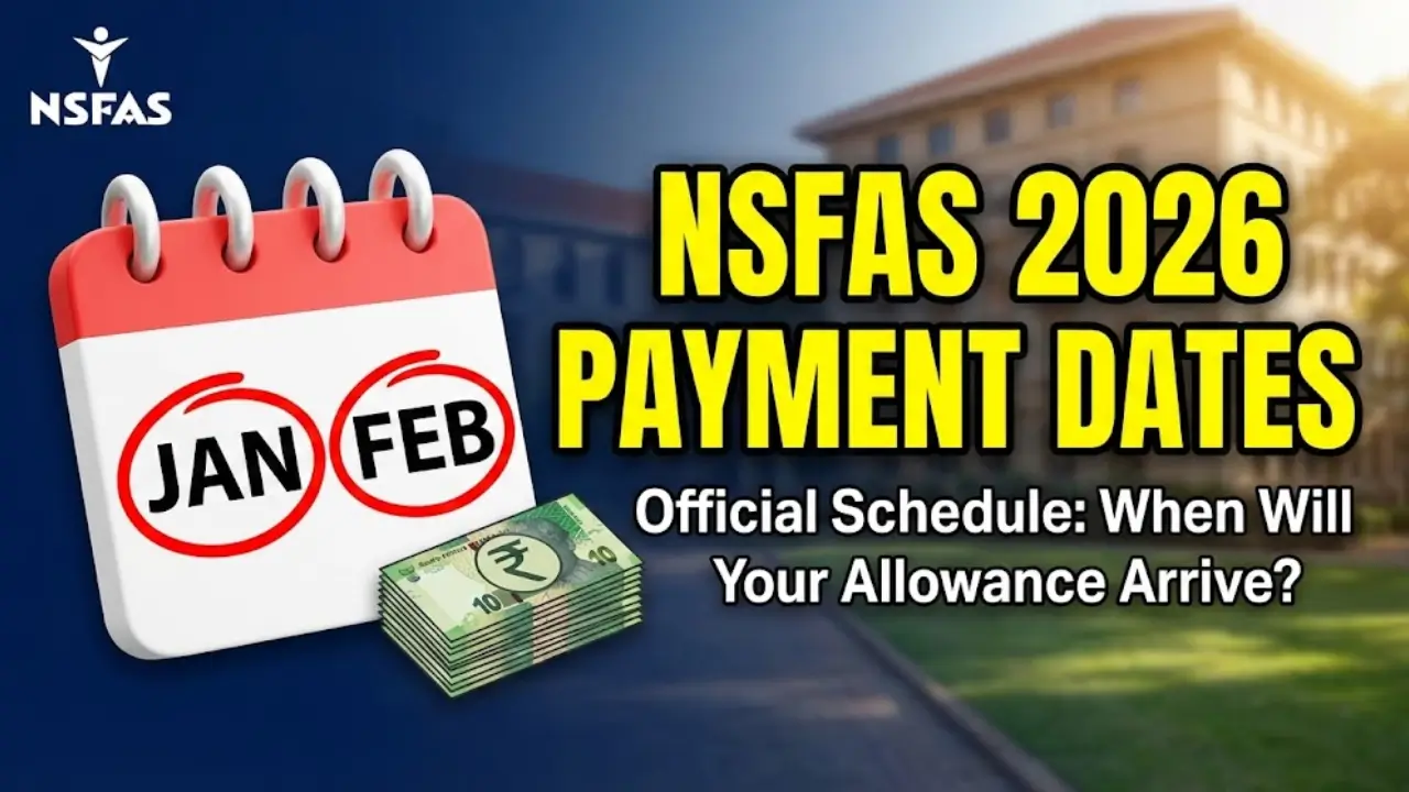 NSFAS Payment Dates and Allowance Schedule For Funding Check Complete Details