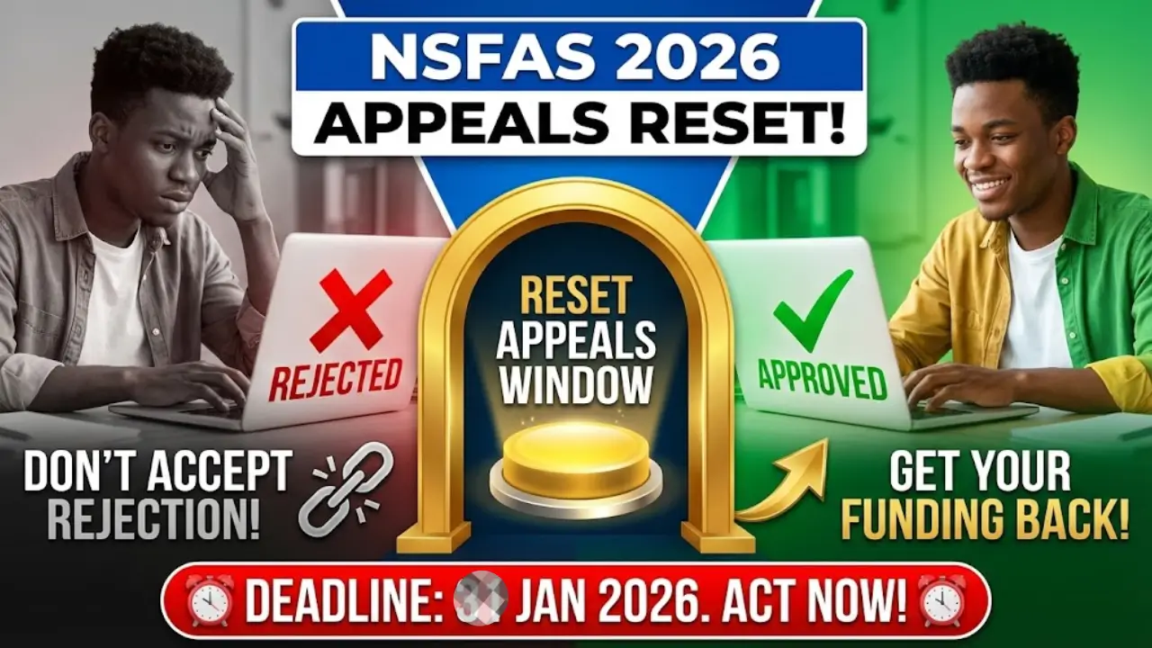 NSFAS Appeals Now Open Check Step by Step Complete Details
