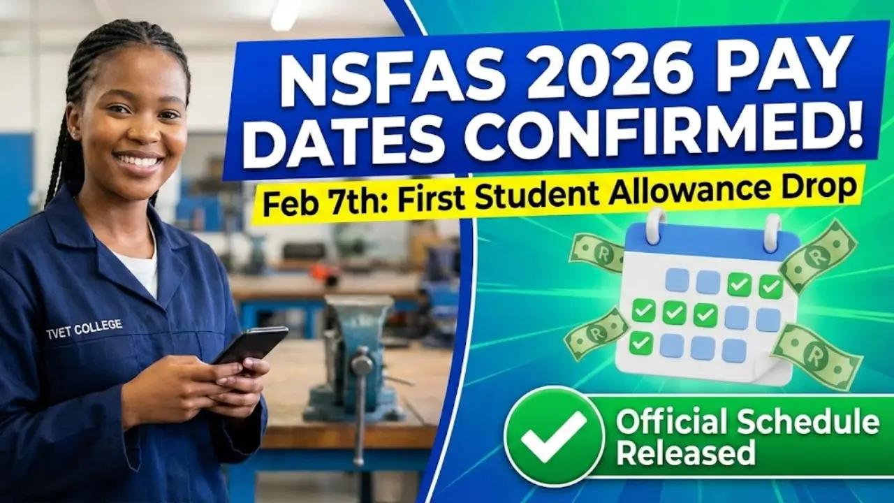 TVET College NSFAS Payments 2026 Check Regular Schedule Step by Step