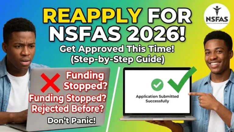 How To Reapply for NSFAS In 2026 Funding Online Payment Details Step by Step