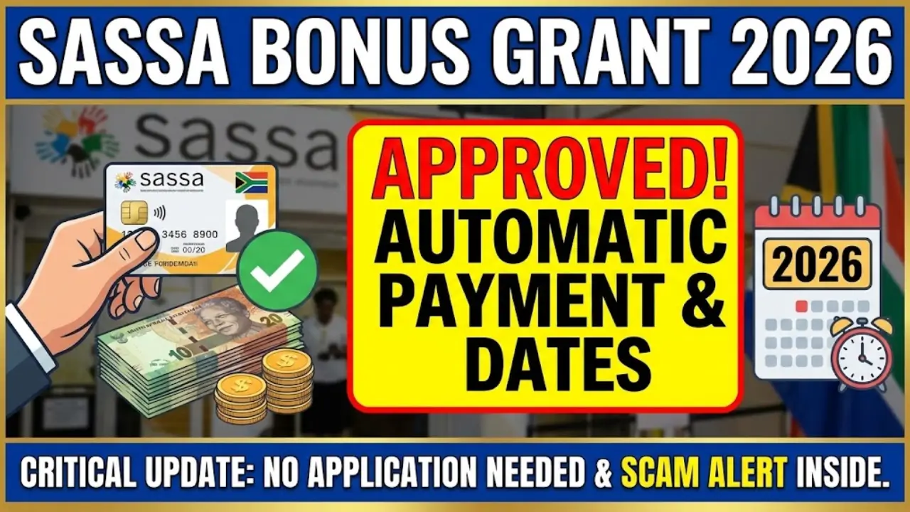 SASSA Bonus Grant Changes Check Payment Timing And what is Required to be Eligible? Full Details