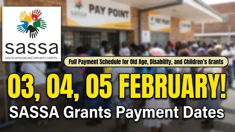 SASSA February 2026 Payment Dates Announced Full Payment Schedule for Old Age, Disability, and Children’s Grants