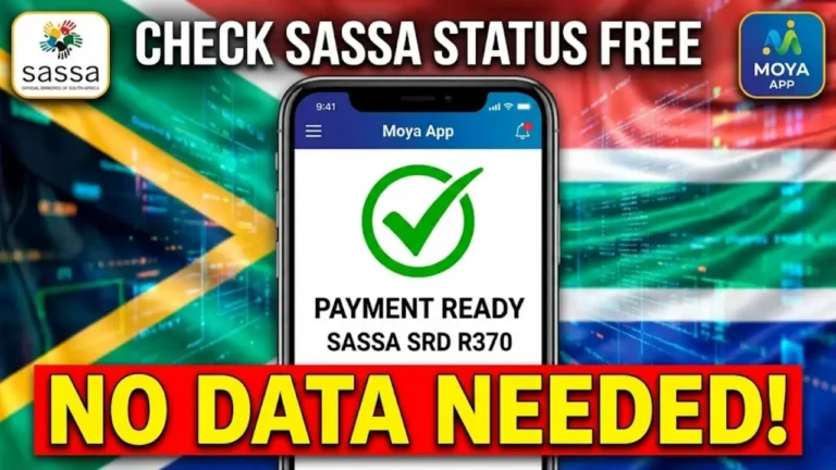 Install Moya App Check SASSA Status & Check key Features