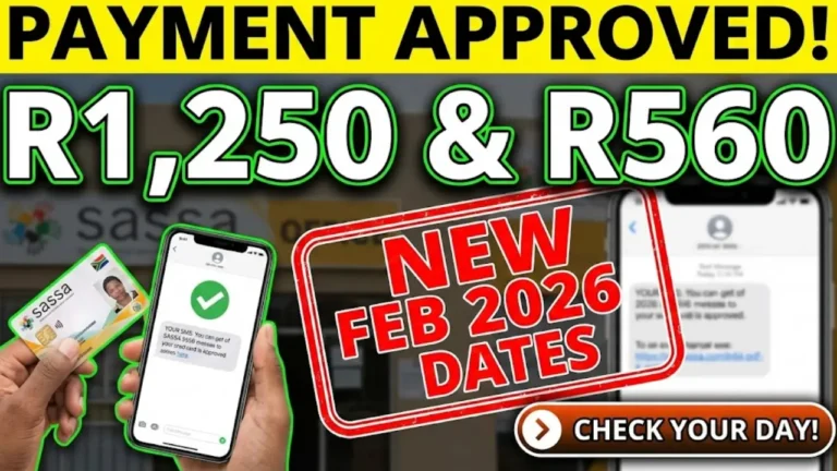SASSA Payment Update Check February 2026 Disbursement schedules