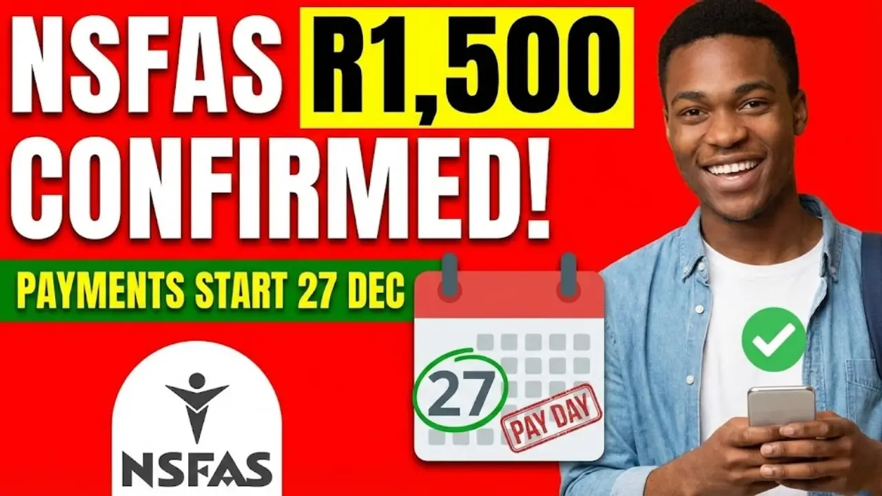 National Student Financial Aid Scheme Confirms R1,500 Living Funds Disbursement Check Payment Details
