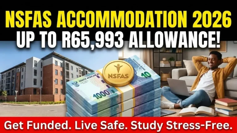 NSFAS Accommodation Allowance 2026 Check Documents Needed for Apply NSFAS Funding
