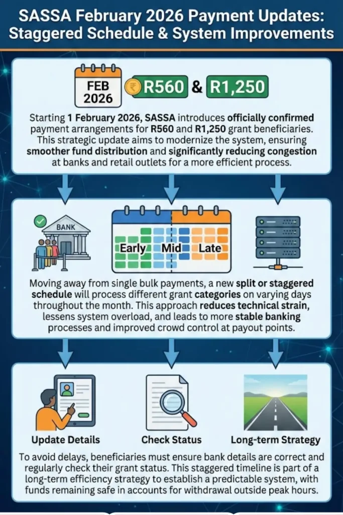 SASSA Payment Update Check February 2026 Disbursement schedules