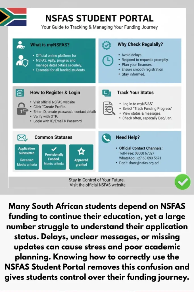 NSFAS Student Portal & Check NSFAS Status Step by Step With Easy Method