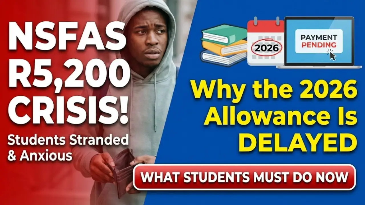NSFAS R5200 Delay 2026 If You are Having any Problems with Your Funding, you Should Review the Situation