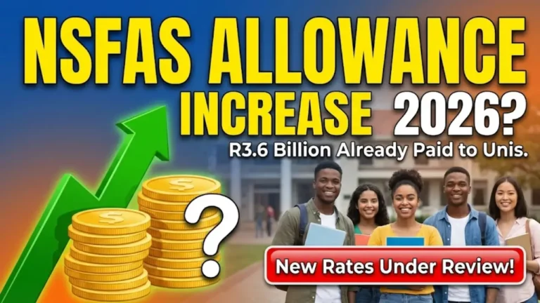 NSFAS Disbursed R3.6 Billion to Universities For Allowances Details Check Online