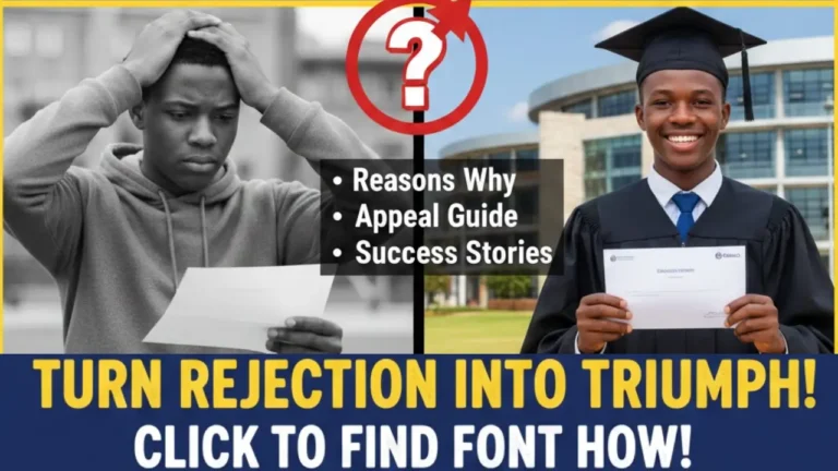 How to Appeal an NSFAS Rejection Check Common Tips for a Successful NSFAS Appeal