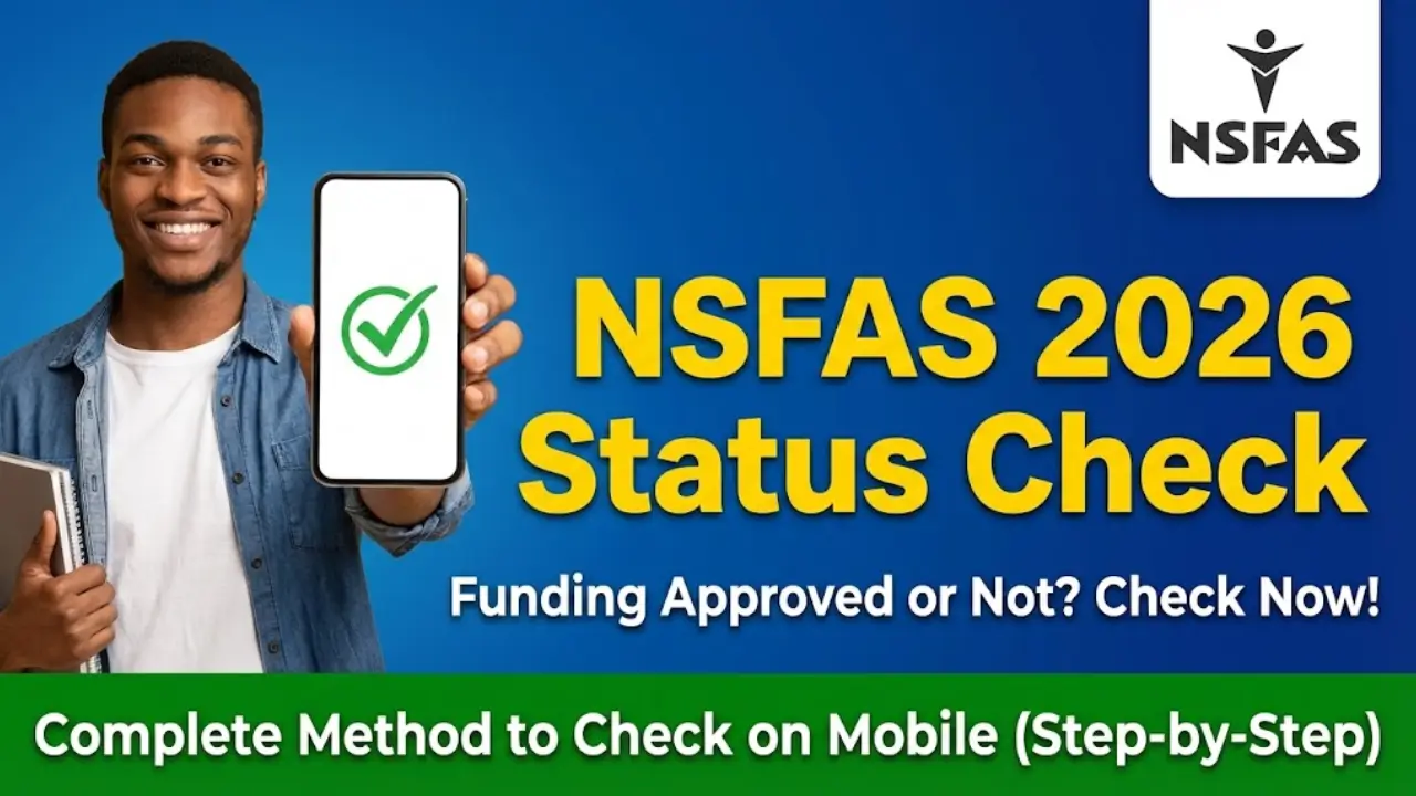 NSFAS Application 2026 Status Check Online Step by Step