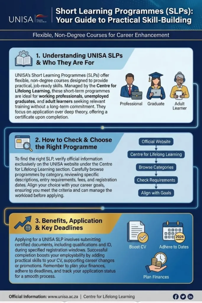 How to Check Short Learning Programmes at UNISA Step-by-Step Guide for 2026