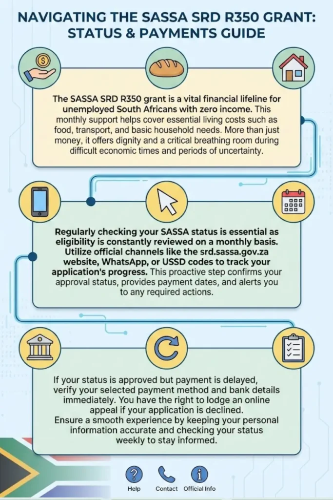 SASSA Status Check for R350 Payment Dates Check Online