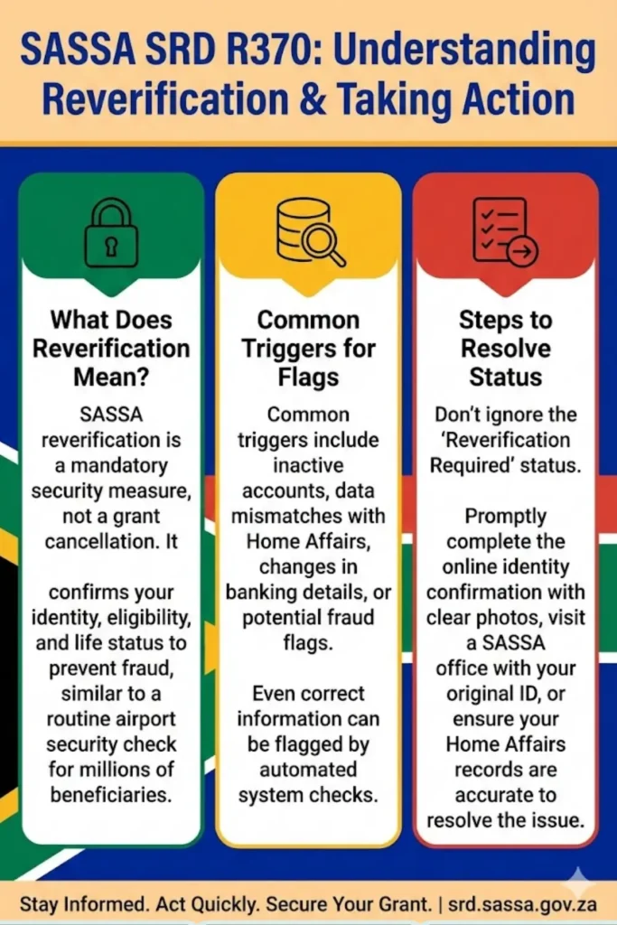 Check 370 SASSA Status and check why SASSA Rejects Your Application Even After Providing Correct Information