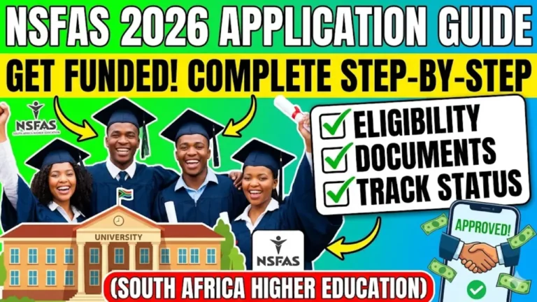 How to Apply for NSFAS 2026 Check Step by Step Full Details