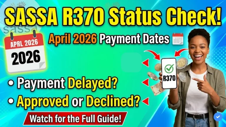 Check SASSA R350 Status 2026 Check March Details