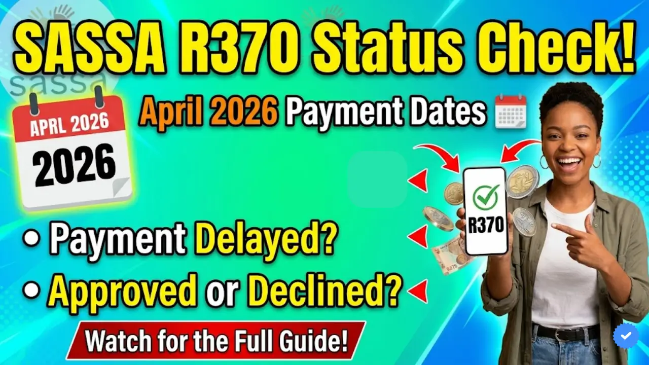 Check SASSA R350 Status 2026 Check March Details