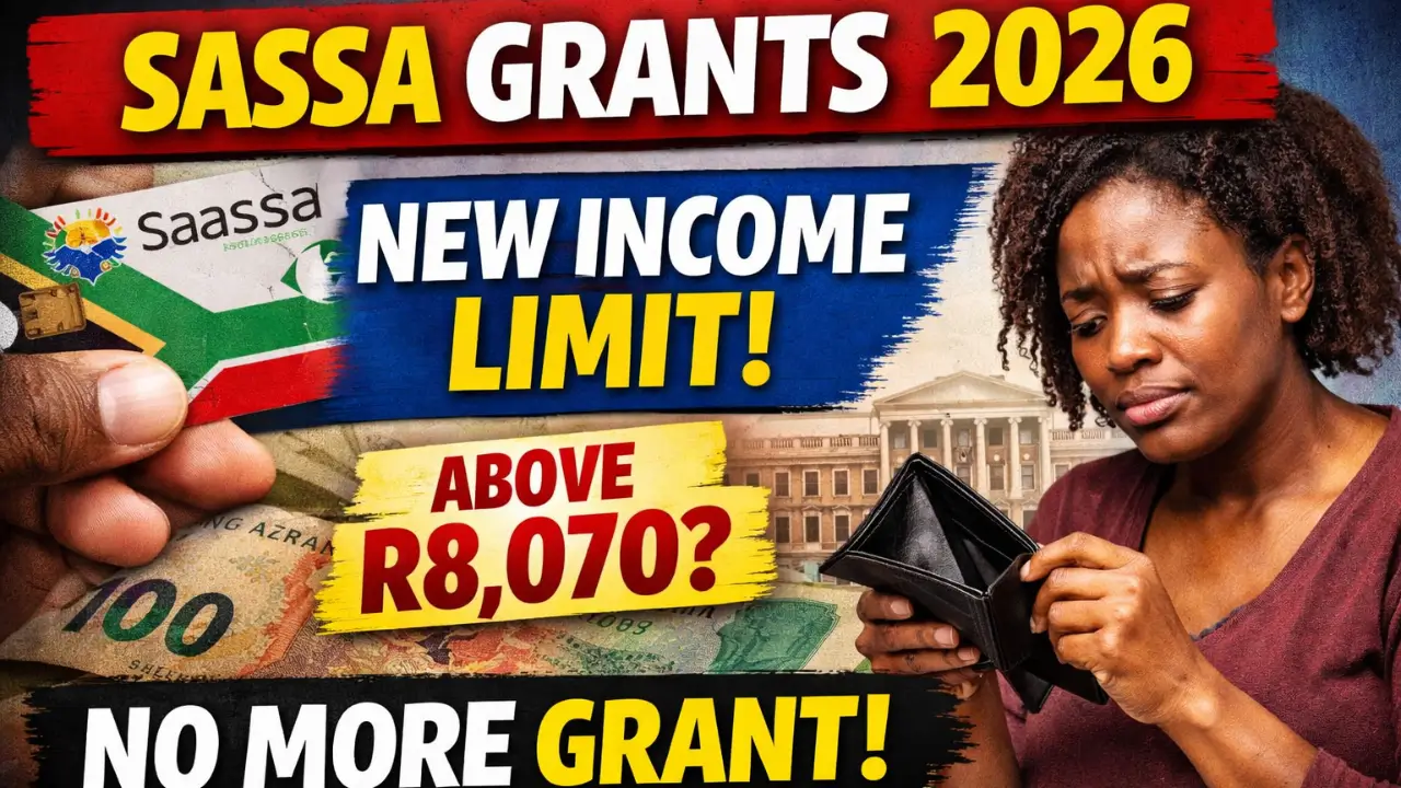 SASSA Grants Starts New R8,070 Income Rule Check New Eligibility Changes