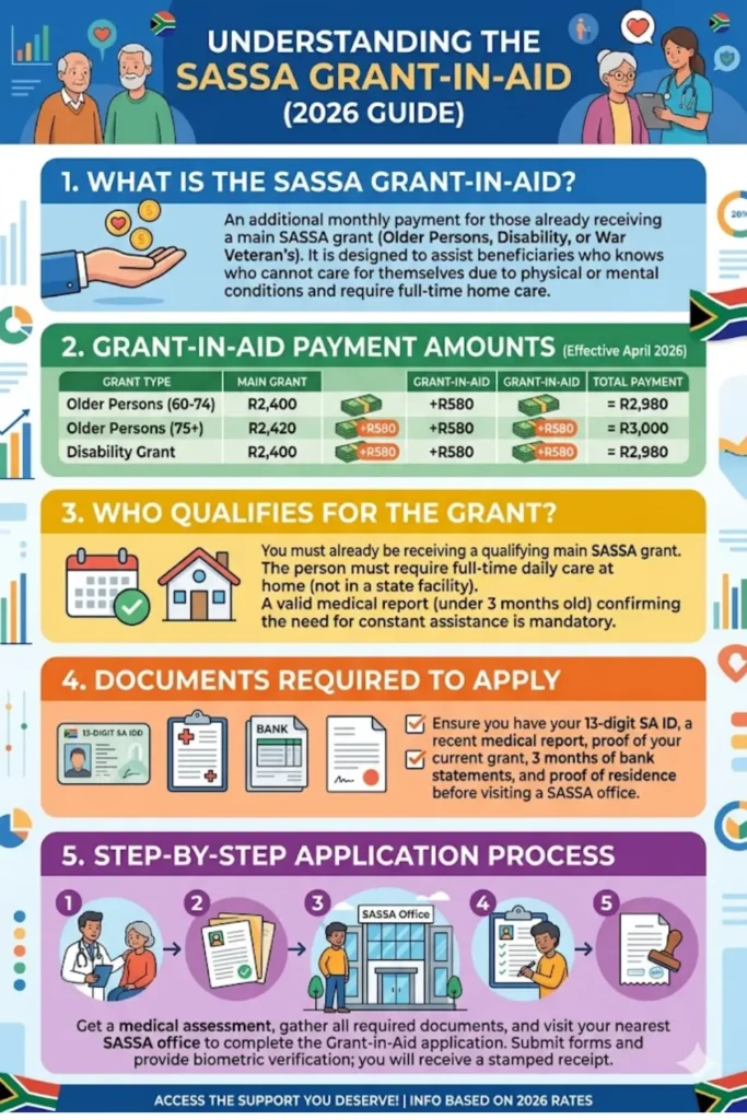 SASSA Grant-in-Aid 2026 Who Qualifies and Check Complete Older Person Grant Details