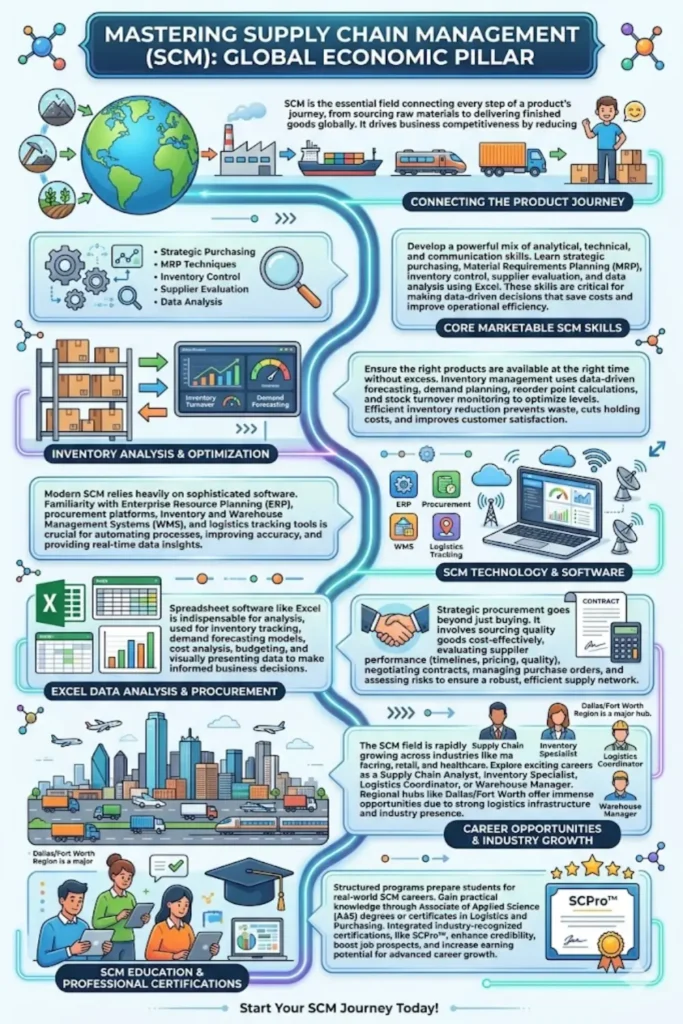 Supply Chain Management Marketable Skills & SCM at Collin Details