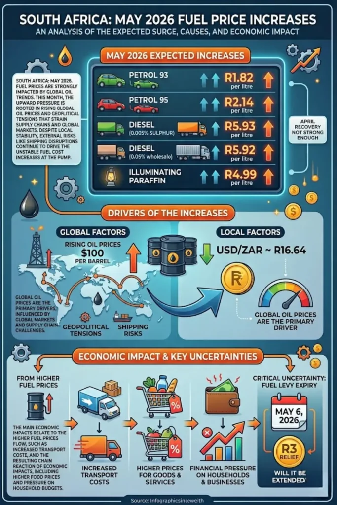South Africa Fuel Price Hikes Check Complete Petrol and Diesel 