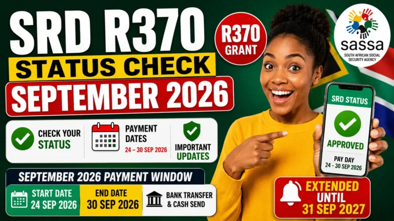 SRD Status Check September 2026 Check Official Portal & Payment Window Update