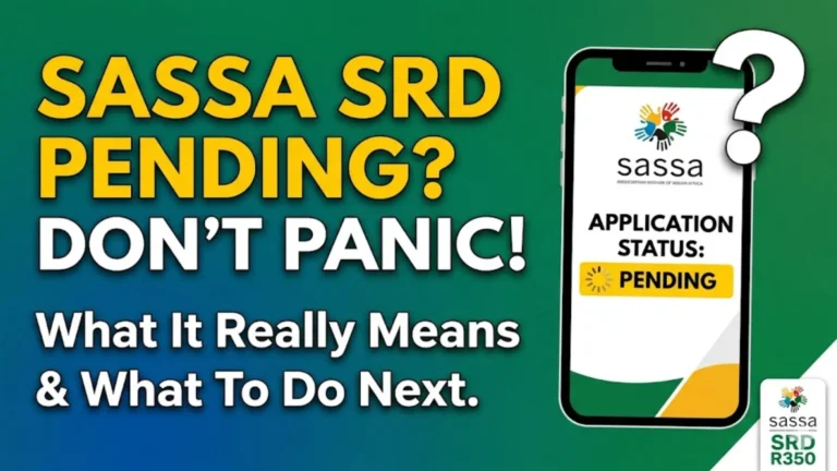 SASSA SRD Status Pending Details and Check Eligibility Criteria For SASSA Funding