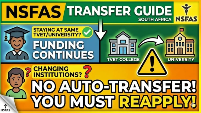 How will NSFAS Funding be Received After Changing Universities is a Question Many South Africans Have