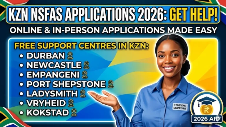NSFAS Application Center In Kwazulu-Natal Check New Details 2026