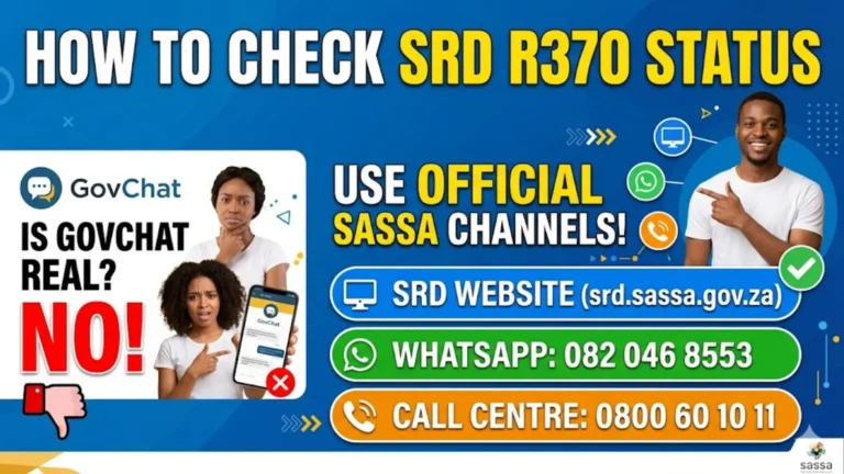SRD Status Check via GovChat & Check (High-Level Steps) Through WhatsApp, Call Centre