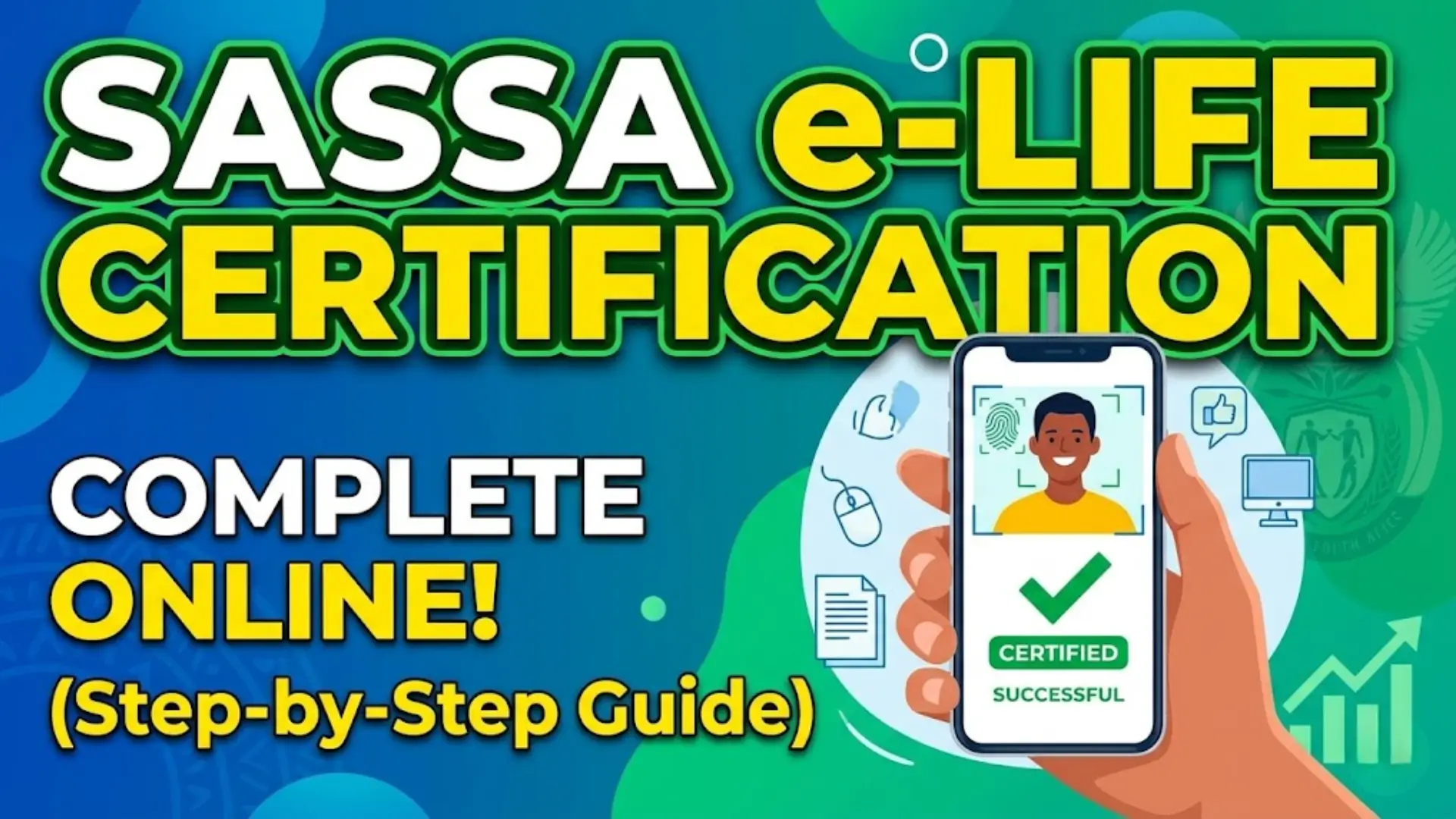SASSA E life Certification Portal Check Requirement Step by Step