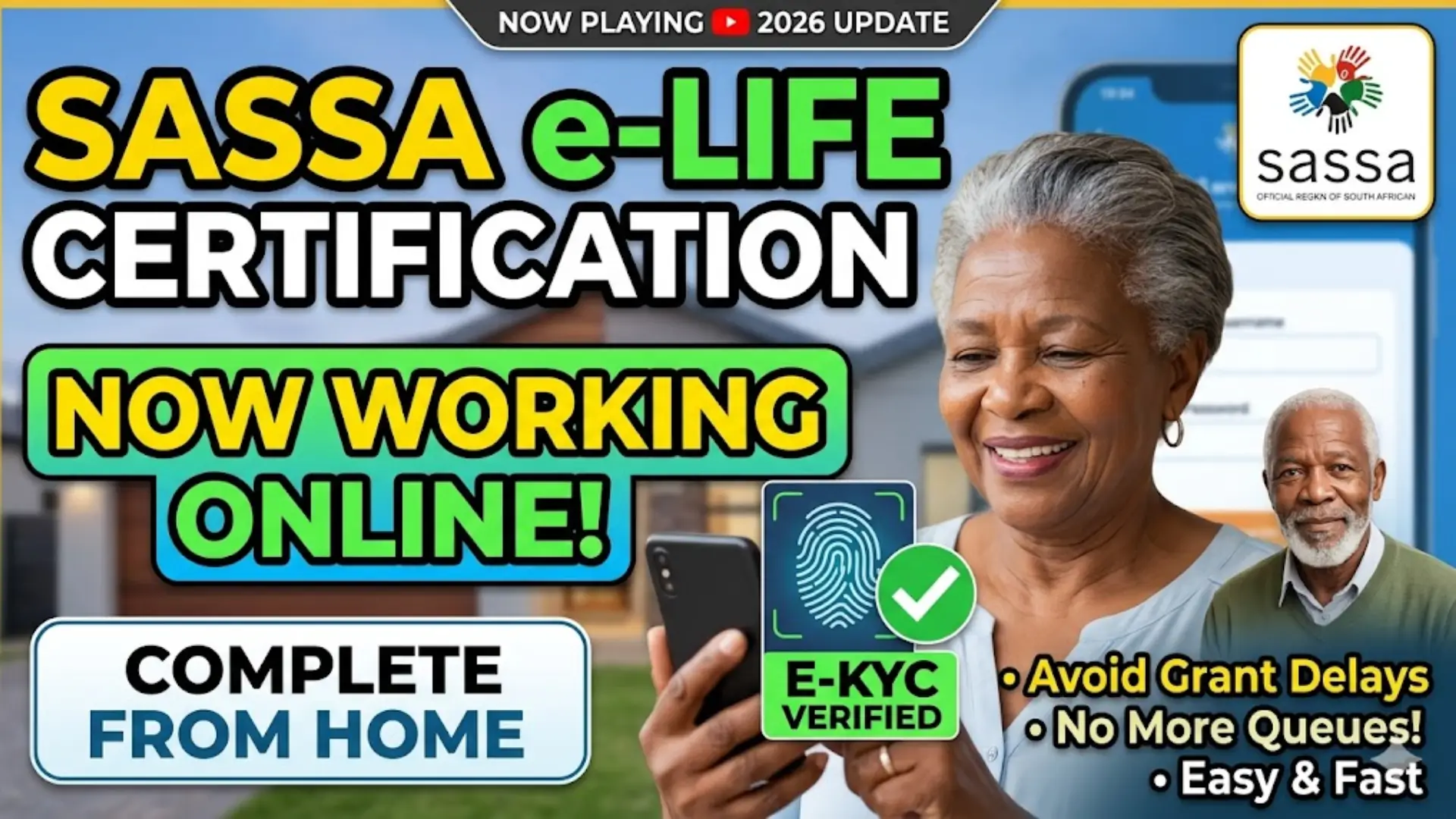 Sassa Elife Certification Portal Glitches 2026 Check Online