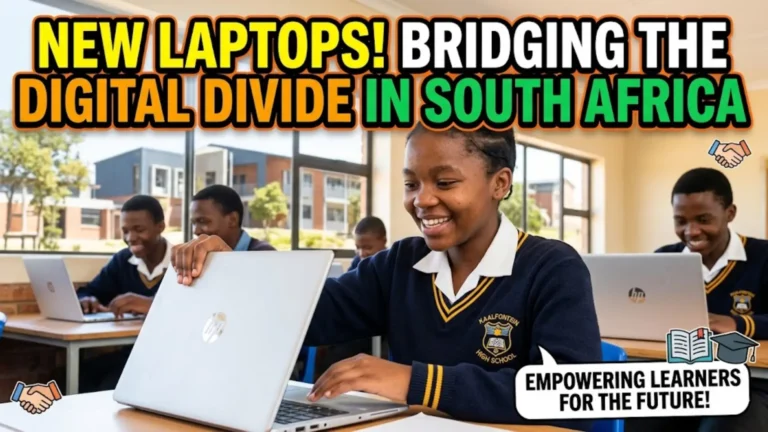 Laptop Donation to Gauteng School in South Africa Bridging the Digital Divide in Education