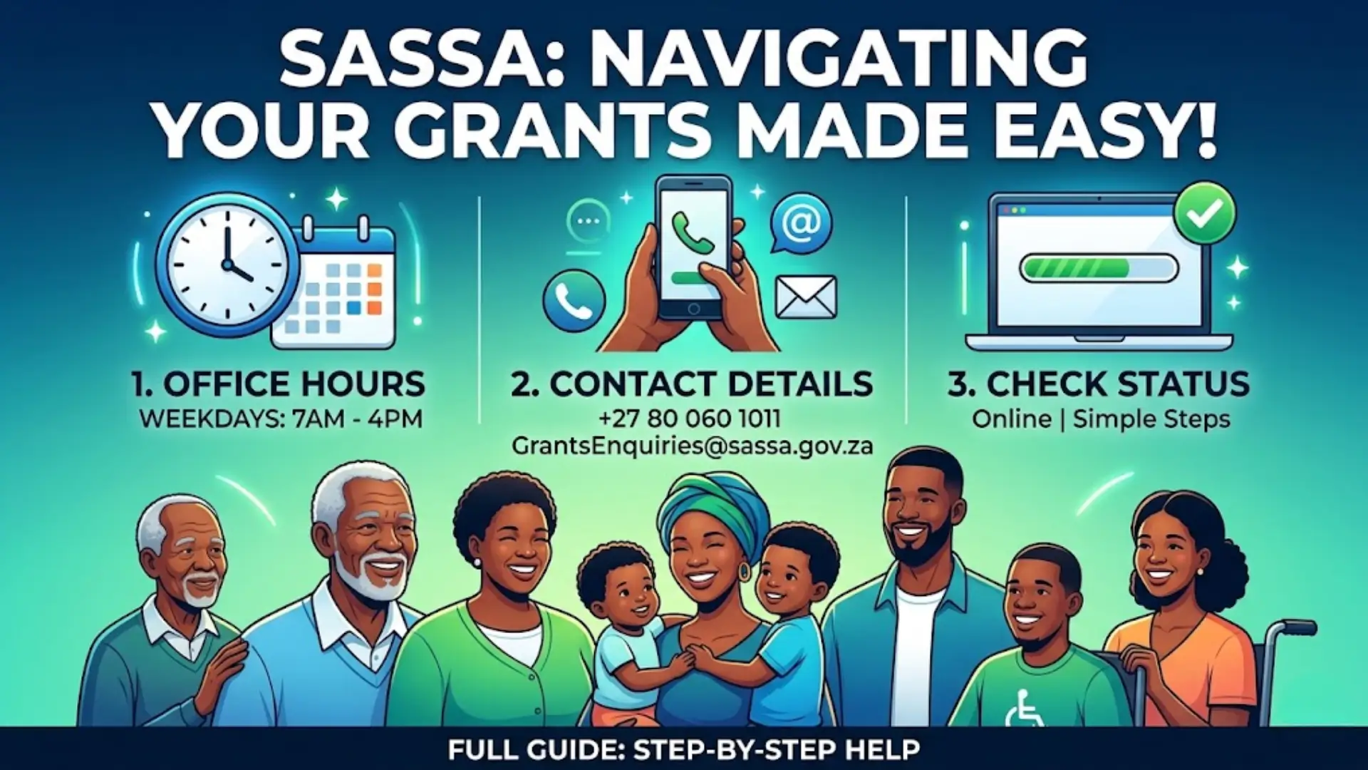 SASSA Office Hours Check Contact Details and More Info Step by Step