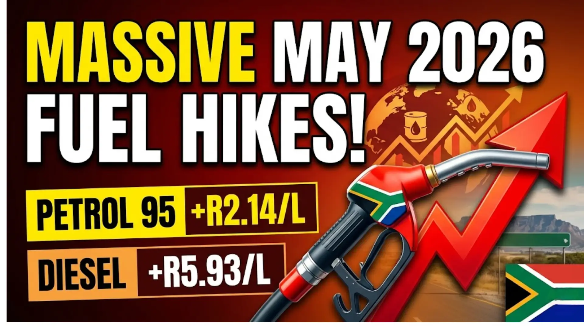 South Africa Fuel Price Hikes Check Complete Petrol and Diesel