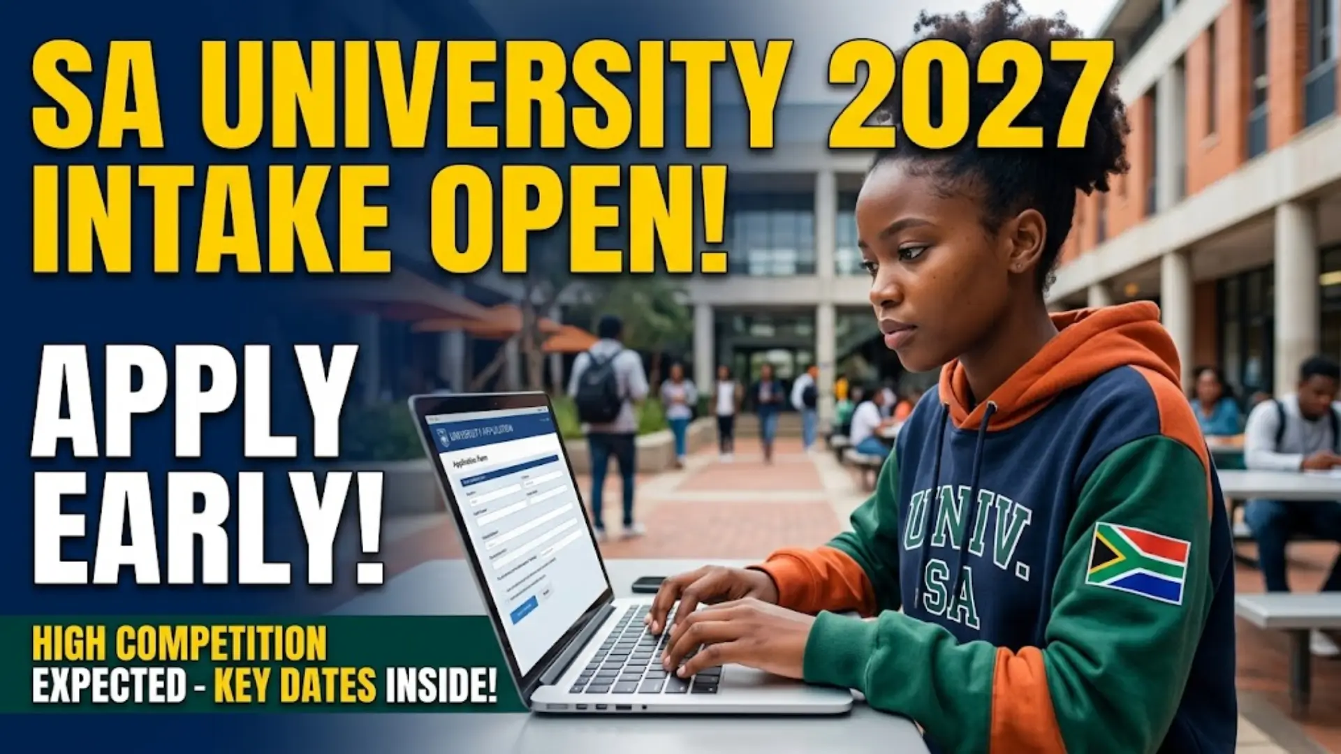 Applications for 2027 University in South Africa Check Full Details