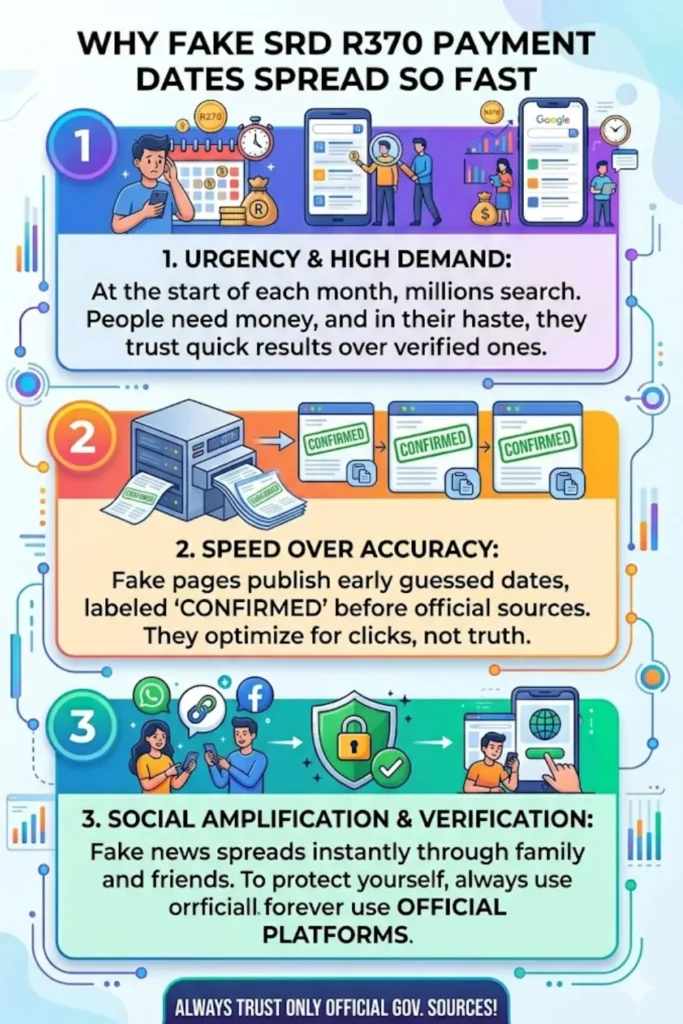 Why Fake SRD Payment Date Pages Spread So Quickly April 2026