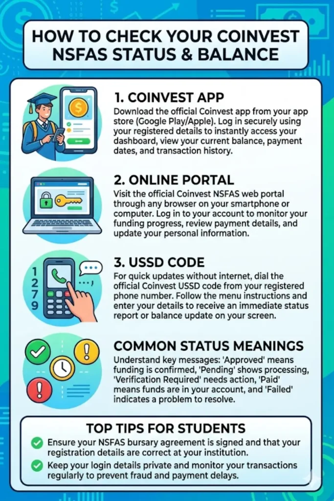 How to Check Coinvest Nsfas Status With Easy Mathod 