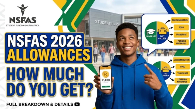 How Much is Nsfas Allowance for 2026 Per Month Details Check Online